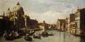 Venice, A View Of The Entrance Of The Grand Canal With The Church Of Santa Maria Della Salute, Looking West - (after) (Giovanni Antonio Canal) Canaletto