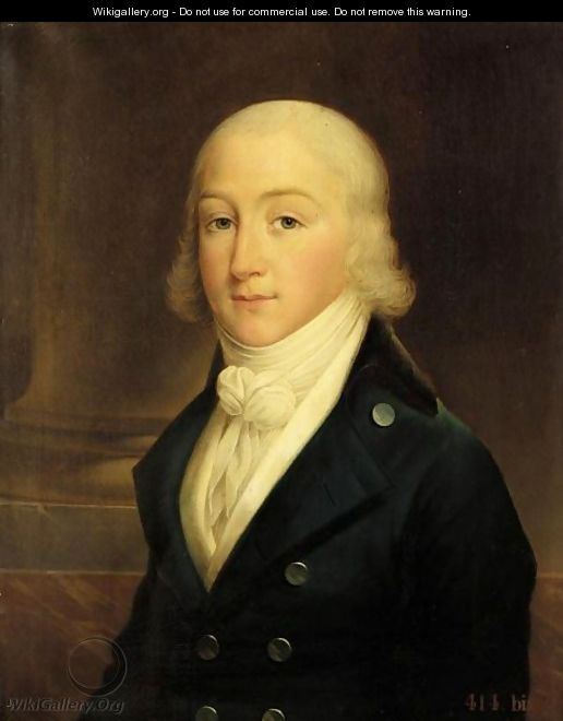 A Portrait Of Louis Charles D'Orleans (Died 1808), Head And Shoulders