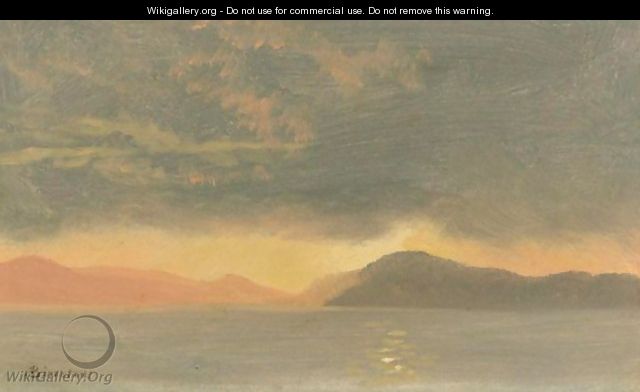 Sunset - Albert Bierstadt