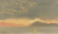 Sunset - Albert Bierstadt