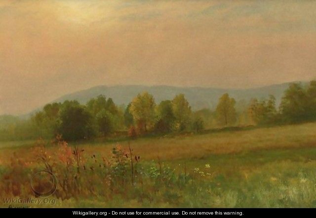 Autumn Landscape - Albert Bierstadt
