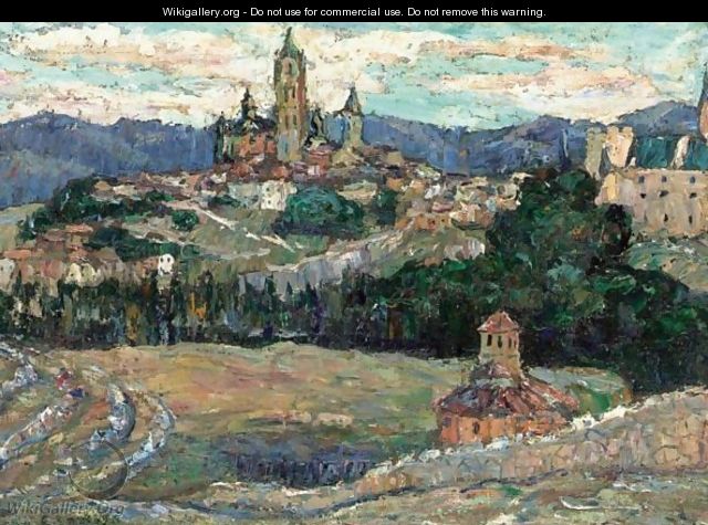 View Of Segovia - Ernest Lawson