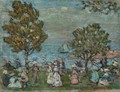 Late Afternoon (Moonlight At Marblehead) - Maurice Brazil Prendergast