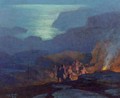 Moonlight Campers - Edward Henry Potthast