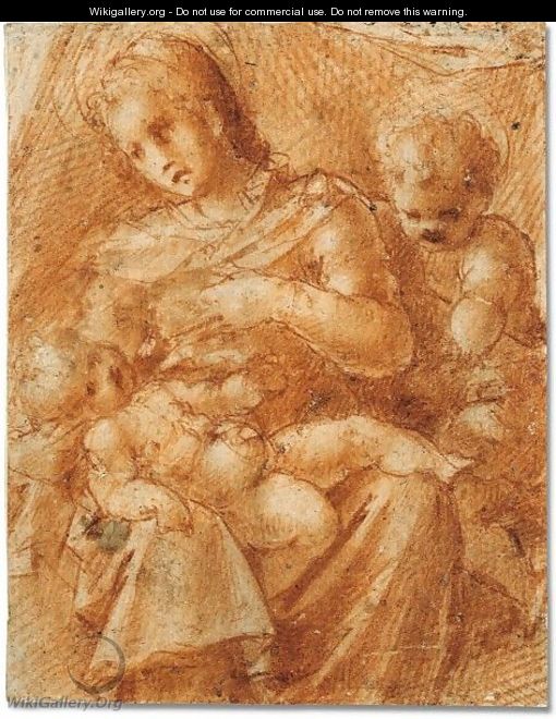 The madonna and child - Pier Francesco Di Jacopo Foschi