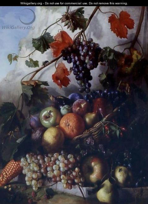 Still Life With Fruits - Giorgio Rovea
