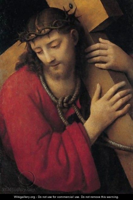 Christ Carrying The Cross - Andrea Solario