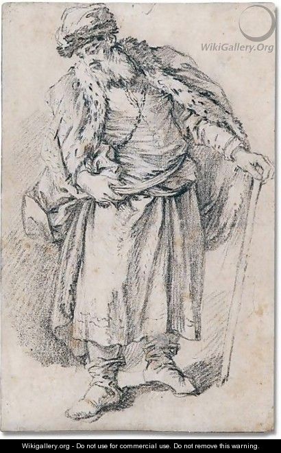 A russian peasant - Jean-Baptiste Le Prince