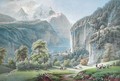 Valee De Lauterbrunnen - Gabriel Ludwig Lory