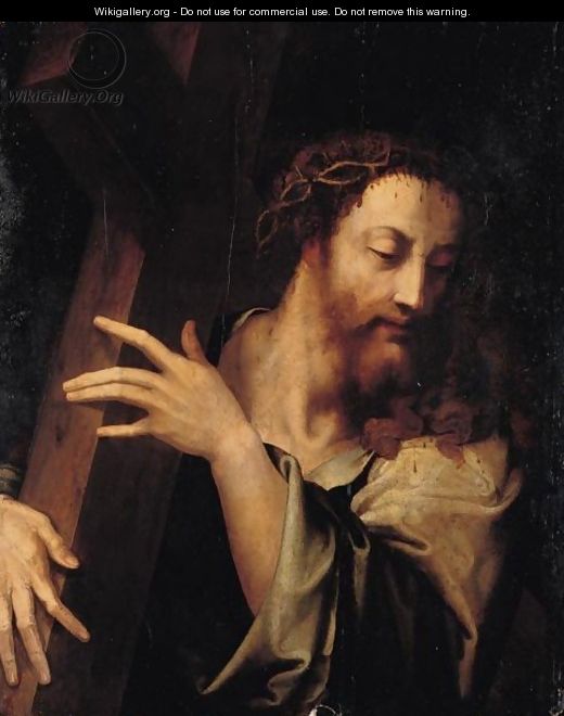 Christ Carrying The Cross 2 - (after) Luis De Morales