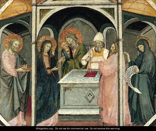 The Presentation Of Christ In The Temple - Florentine School