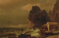 Rocky Coast, Capri - William Stanley Haseltine