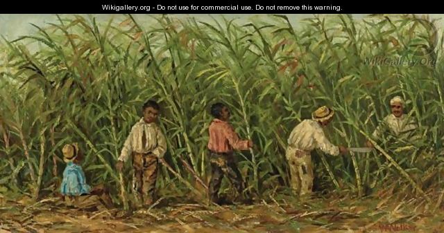 Sugar Cane Cutting - William Aiken Walker
