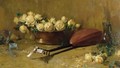 Still Life With Roses And Mandolin - Emil Carlsen