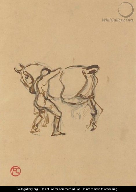 Cavalier Sellant Son Cheval - Henri De Toulouse-Lautrec