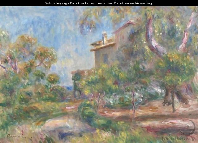 Villa A Cagnes - Pierre Auguste Renoir
