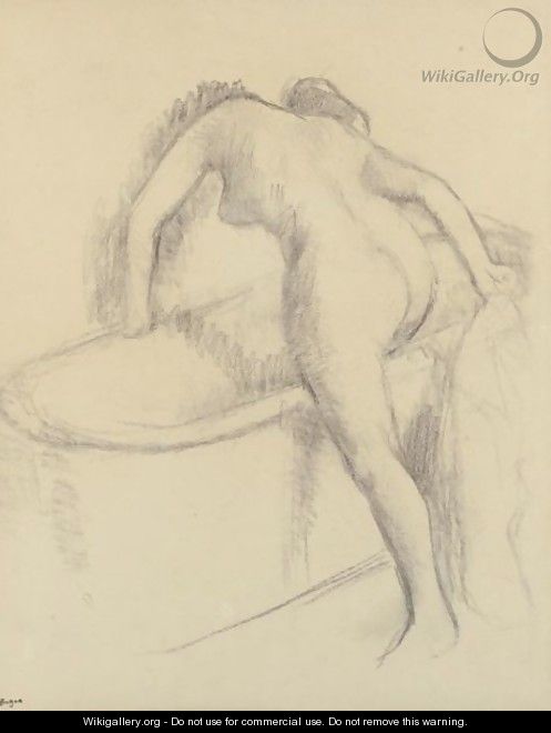 Le Bain - Edgar Degas