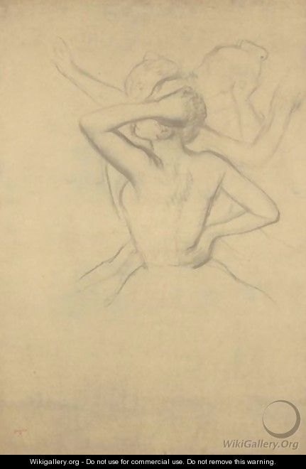 Danseuse Vue En Buste - Edgar Degas
