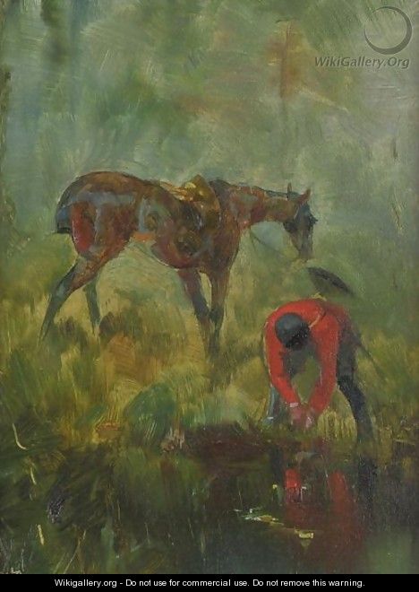 Cheval De Chasse A Courre - Henri De Toulouse-Lautrec
