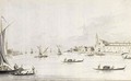 View Of S Nicolo Del Lido, Venice - Giacomo Guardi