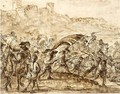 A Battle Scene - Francesco Simonini