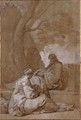 The Rest On The Flight Into Egypt - French School