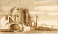 A Roman Ruin - Jacob Van Der Ulft