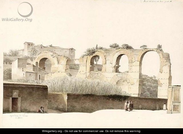 The Aqueduct Of Nero, Rome - Joseph Augustus Knip