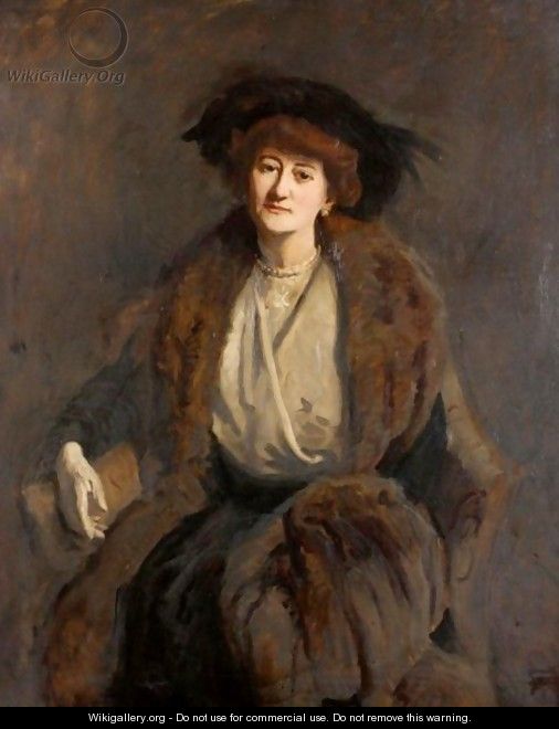 Portrait Of A Lady - Reginald Granville Eves