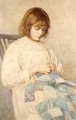 Beryl Sewing - Helen Howard Margetson