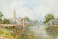 The Thames At Marlow - Walter Duncan