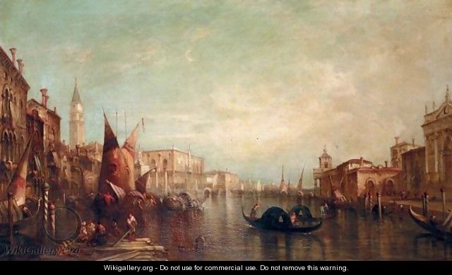 The Grand Canal, Venice 8 - Alfred Pollentine