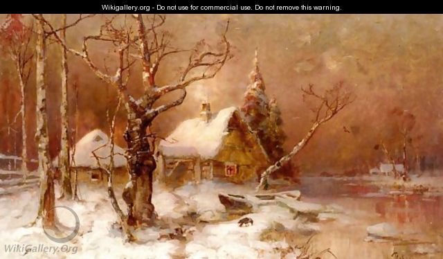Winter Landscape - (after) Iulii Iul
