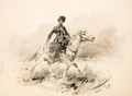 Cossack On Horseback - Nikolai Nikolaevich Karazin