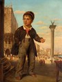 Little Boy In Venice - Italian School