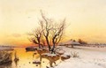 Winter Landscape 3 - Iulii Iul'evich (Julius) Klever