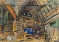 Stage Design For The Opera Russalka - Konstantin Alexeievitch Korovin