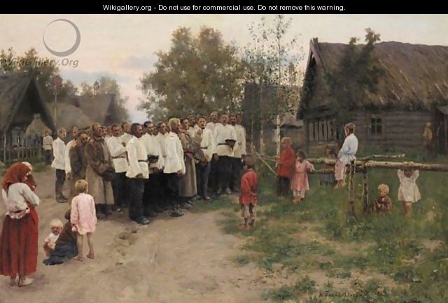 Evening Concert At The Village - Nikolai Karlovich Grandkovsky