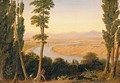 View Of The Tiber River And The Roman Campagna From Monte Mario - William Linton