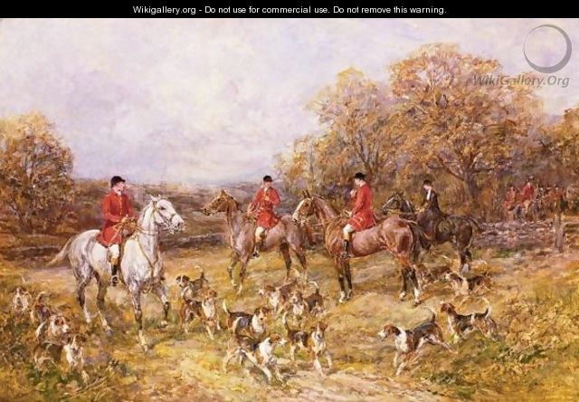 The Fox Hunt - Heywood Hardy
