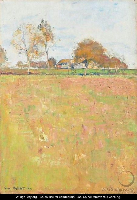 Paysage, 1904 - Edouard Vallet