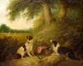 The Gamekeeper's Dogs - George Armfield