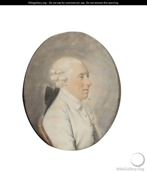 Portrait Of A Gentleman 2 - Hugh Douglas Hamilton