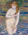 Jeune Femme Se Baignant - Pierre Auguste Renoir