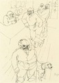 Goldgraberbar (Gold-Diggers' Bar) - George Grosz