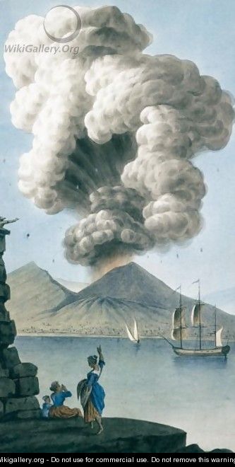 Veduta Della Grande Eruzione Del Monte Vesuvio Di Lunedi Mattina 9 Agosto 1779 - William Hamilton