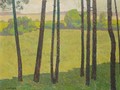 Eine Waldlandschaft (Wooded Landscape) - Koloman Moser