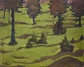 Ein Bewaldeter Hugel (Wooded Hill) - Koloman Moser