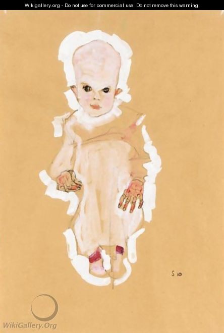 Baby - Egon Schiele