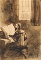L'Academicien A L'Etude - Eugene Delacroix